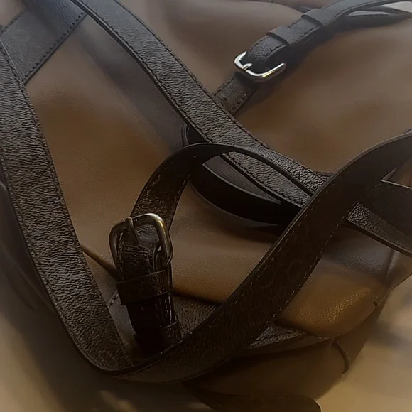 GUESS Brown Mini Backpack - Picture 7 of 7